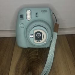 Teal Instax Camera