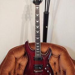 Schecter Diamond Series C1+ Electric Guitar - Black Cherry