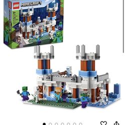Minecraft Ice Castle Lego Set 21186