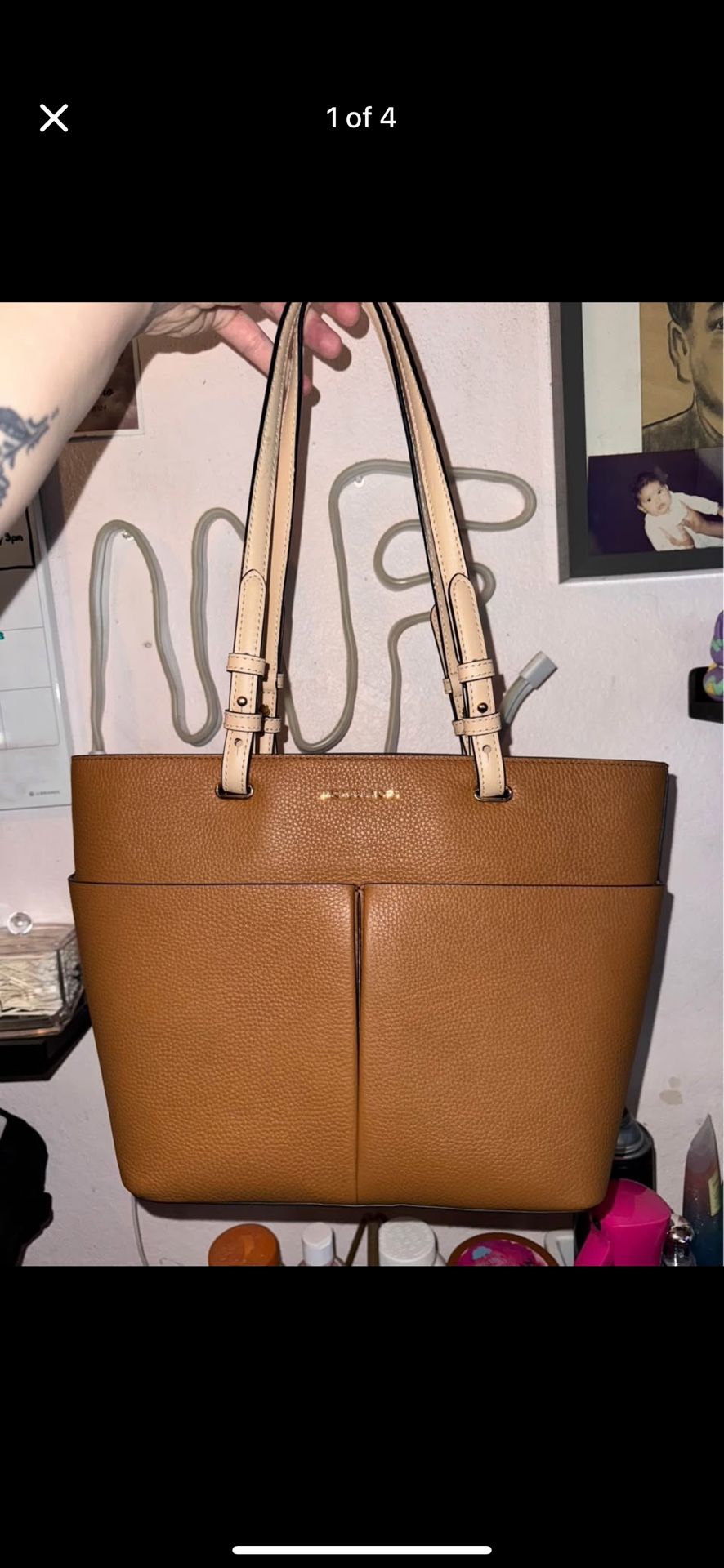 MK BROWN TOTE PURSE