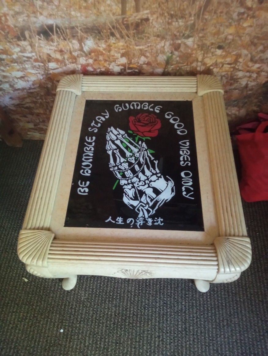 Hand Painted Coffee Table