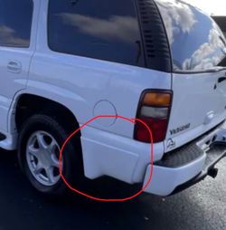 Rear Yukon, XL Denali, lower body molding skirts