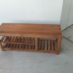 Wood Bench 