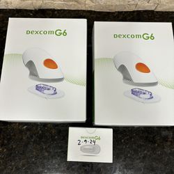 Dexcom G6 Sensors (6) And Transmitter(1)