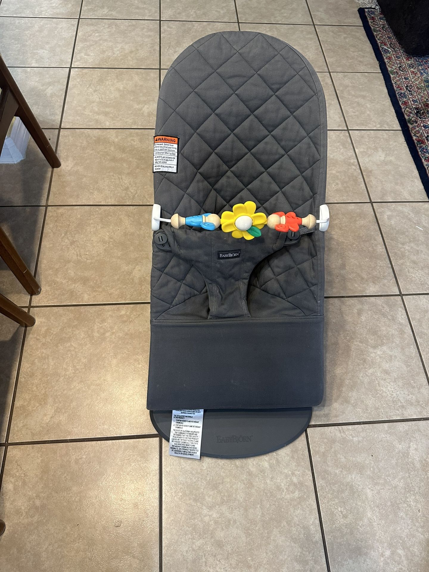 Baby Bjorn bliss Bouncer With Toy Bar