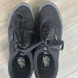 Vans, Black sneakers