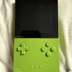 Analogue Pocket (Kiwi)+Super Mario Advance 2