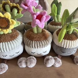 Stuffed Flower Pots