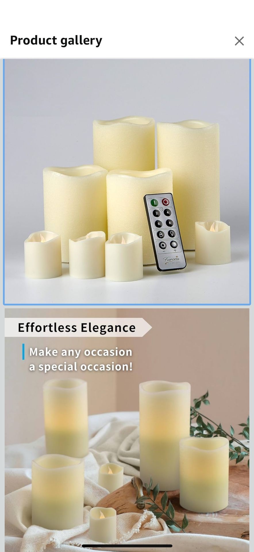 Furora Lights Ivory Wax