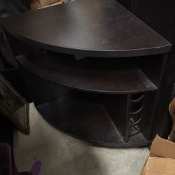 Corner Table And Wine Storage 