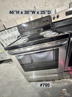 Frigidaire stove electric (#795)