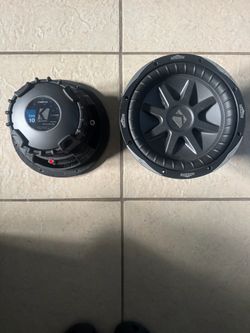 Kicker 50CVX104 CompVX Series 10" subwoofer with dual 4-ohm voice coils