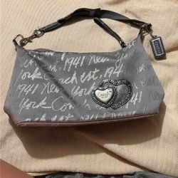 Silver Coach New York 1941 Shoulder Bag 