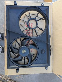 chevy Traverse radiator fan