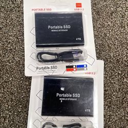 4TB x2 portable SSD
