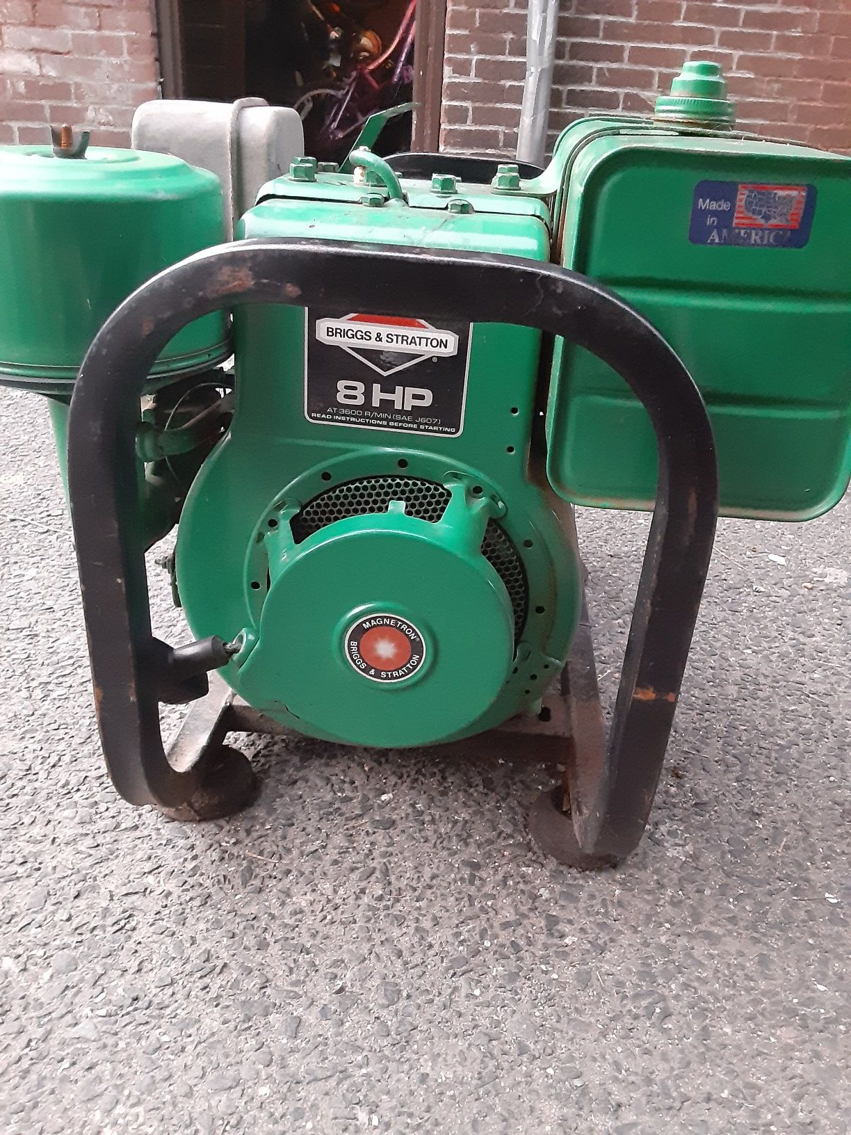 Planta helestrica el motor esta laguiaudo para piesa o hareglarla