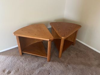Wedge End Tables