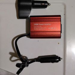 Power Inverter/Phone Charger For Car