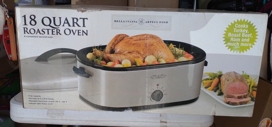 Bella Cucina Artful Food 18 quart roaster oven