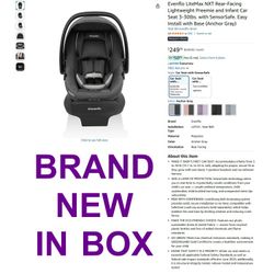 Evenflo LiteMax NXT Rear-Facing Infant and Preemie Car Seat