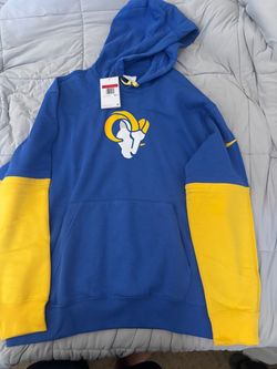 Los Angeles Rams Nike 2024 Sideline Club Pullover Hoodie - Royal
