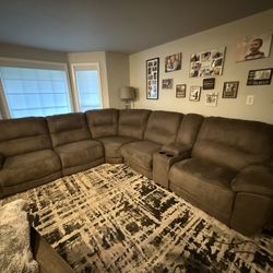 LARGE Reclining Sectional