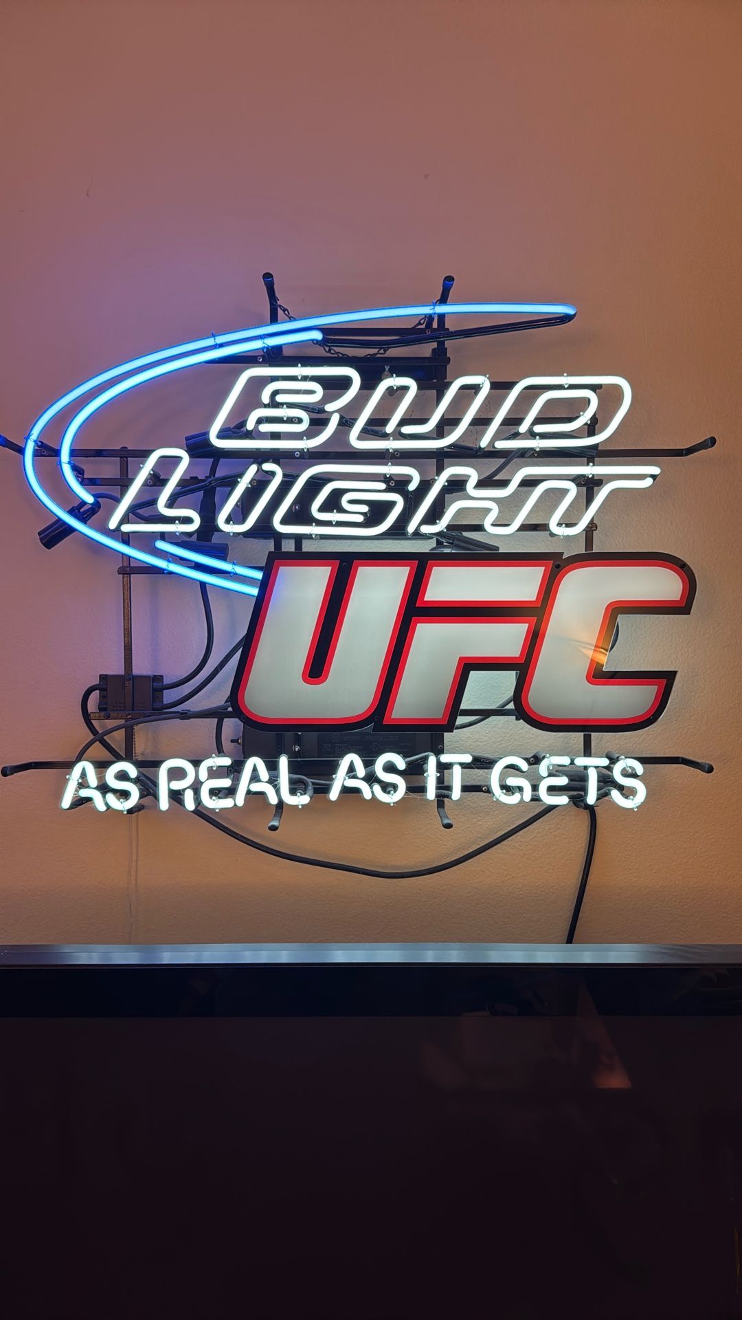 UFC bud Light Sign