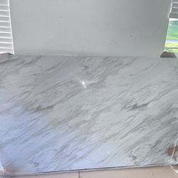 Camila 70 inch Marble Top Dining Table Only $200