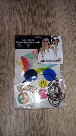 60's Hippie Costume Accessory Kit