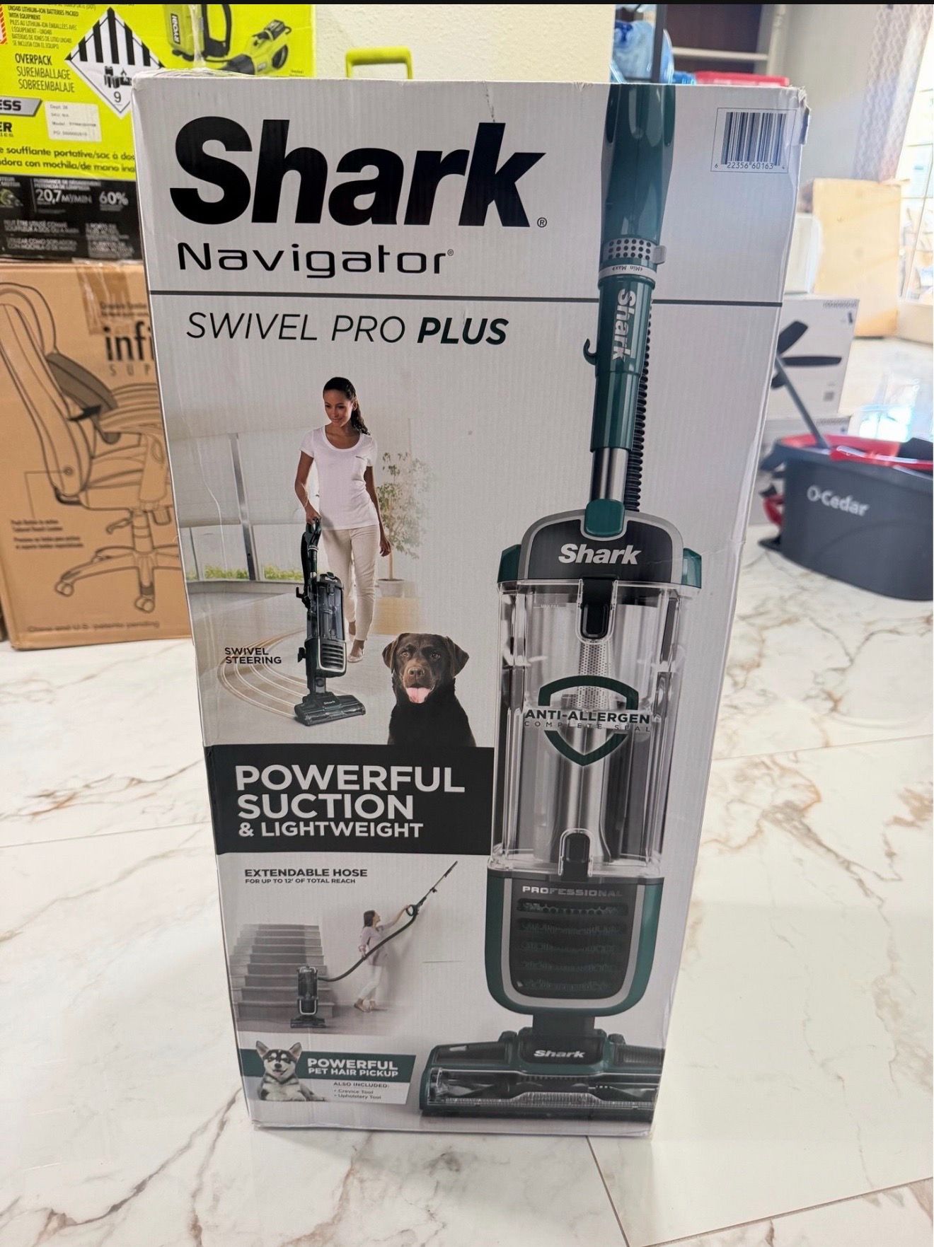 Shark Navigator Swivel Pro Plus Upright Vacuum, Pet Friendly, XL Dustcup, Bristle Brushroll, NV250 Emerald $120 BRAND NEW PRICE IS FIRM