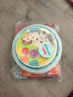 CoComelon Happy Birthday Party Supplies Set