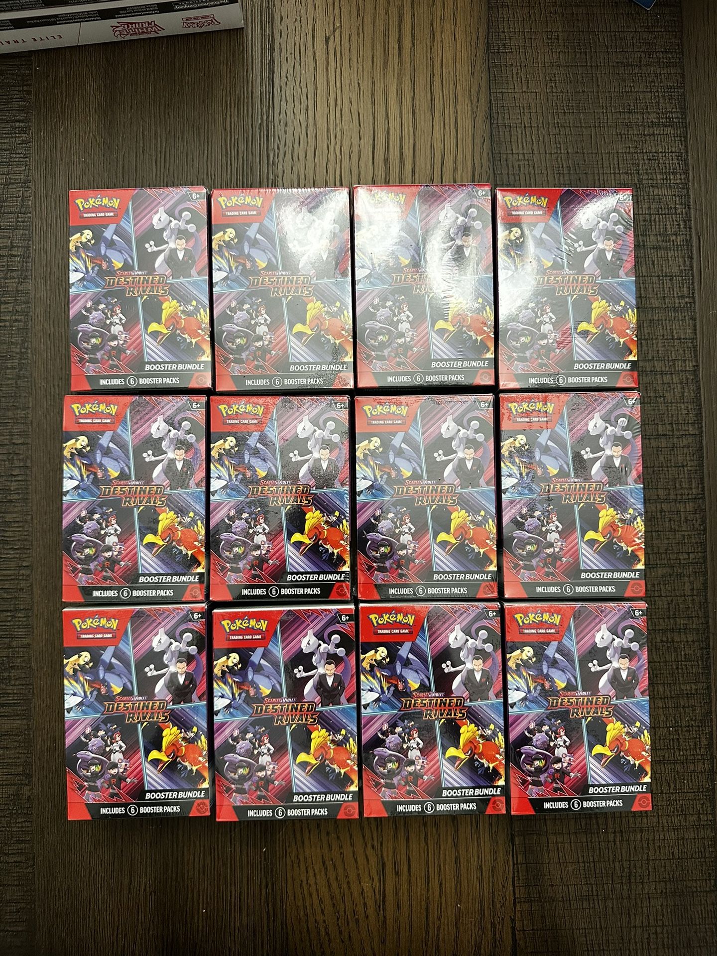 Pokemon TCG Destined Rivals Booster Bundle New Sealed