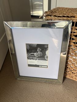 Threshold Mirror Finish Photo Frame 8x10