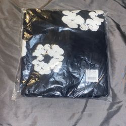 Black Denim Tear Hoodie