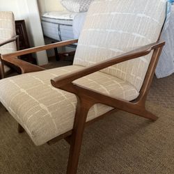 Fabric Accent Chair-Swaxon