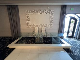 Glass table