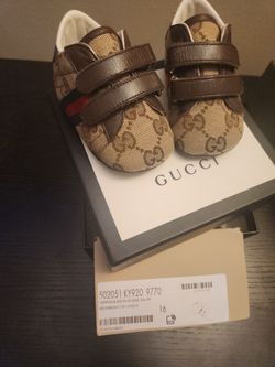Gucci Baby Soft bottom shoes