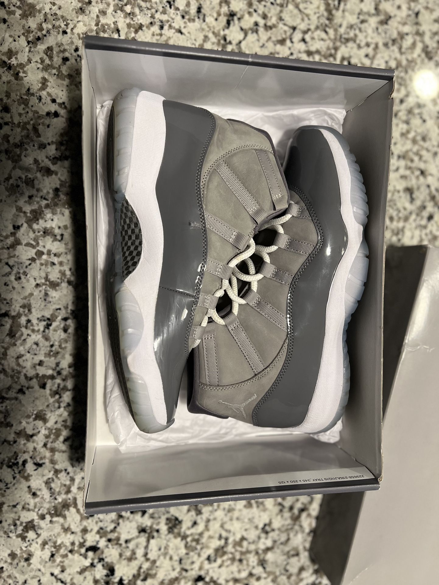 Air Jordan 11 Retro Cool Grey Size 10.5 Slightly Worn