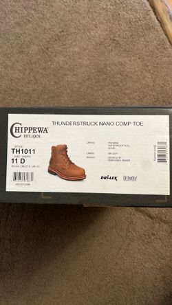 Chippewa men’s work boots size 11D