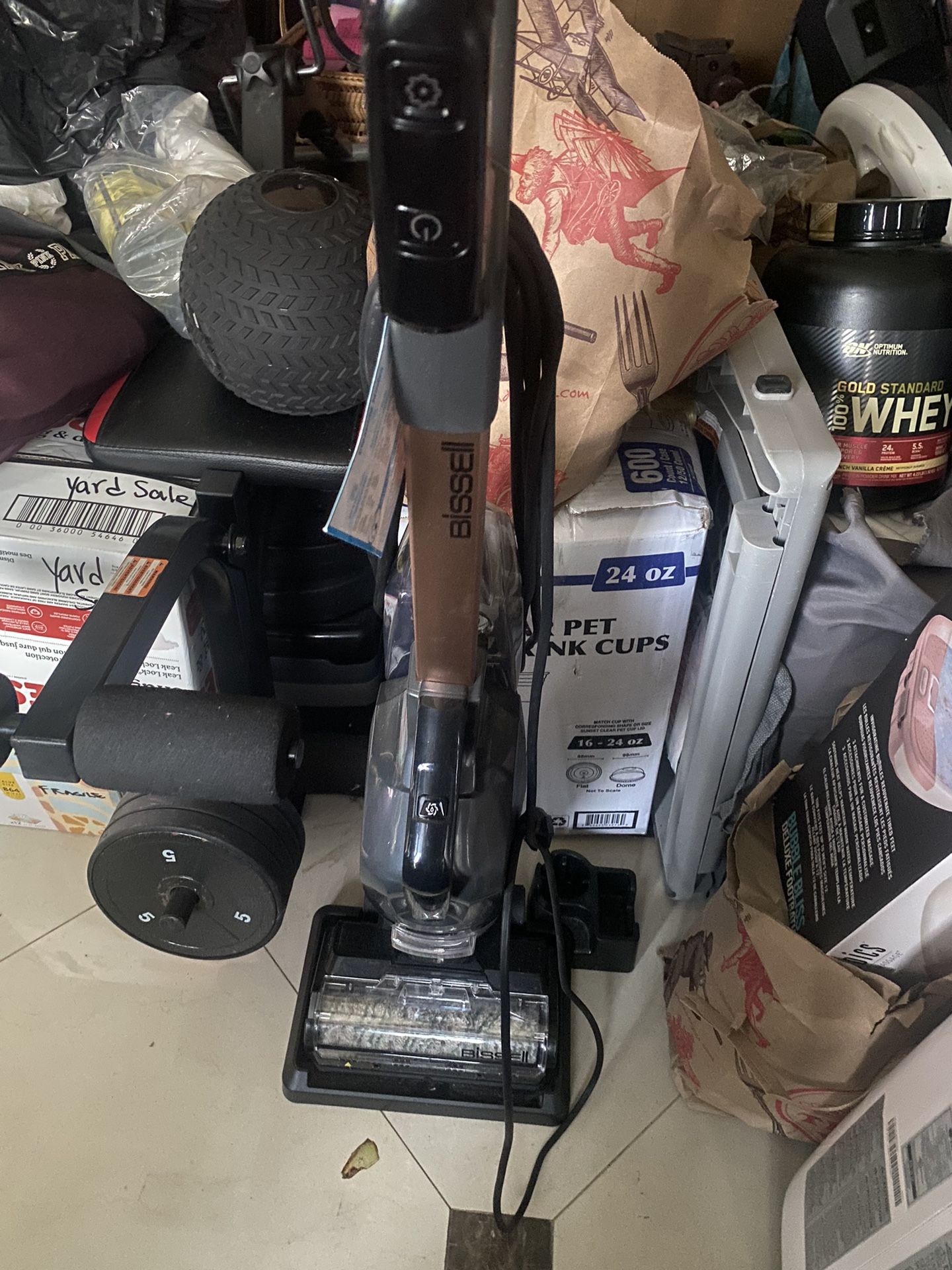 Bissel Mop Vacuum Steamer