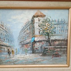 Burnett Canvas Cityscape Cash Only Pick Up Only