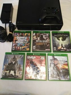 XBOX ONE 6 GAMES