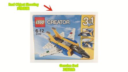 ✈️ Pieces 100 Retired LEGO New Genuine Sealed Creator Super Soarer 31042