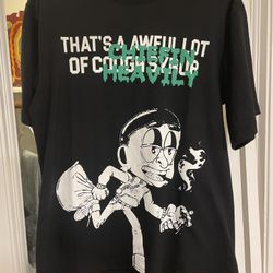 Lot Of Cough Syrup Za Man Tee Size S