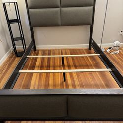 Bed Frame With metal Frame 18 Inch