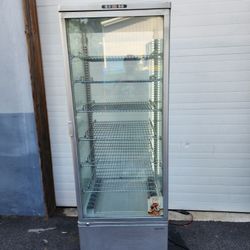 Marchia MVS500 Vertical Standing Refrigerated Cake Display Case 115v 26"w,
