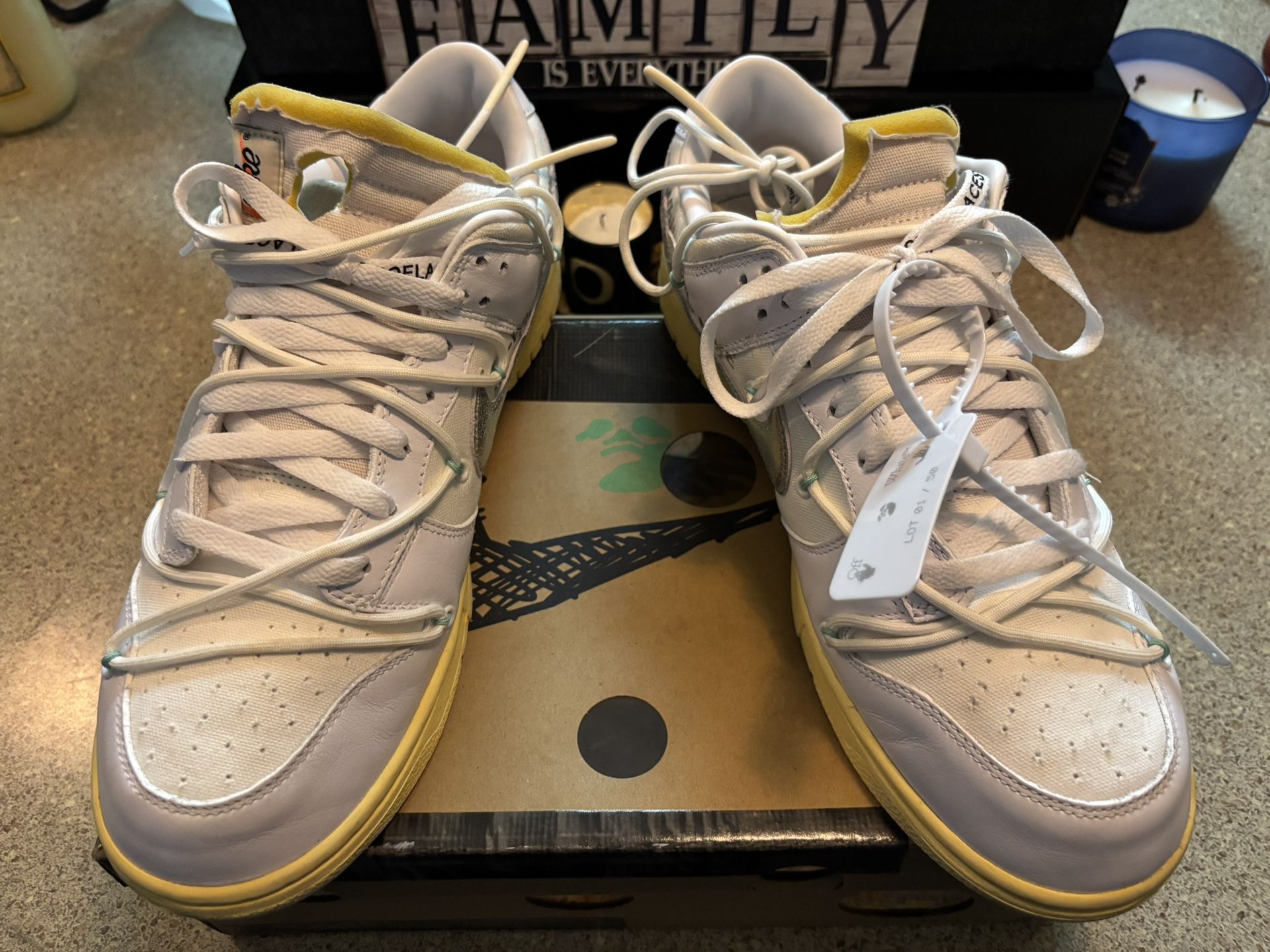 Off White Lot 1 Dunk 12