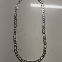 Silver Figaro Chain 