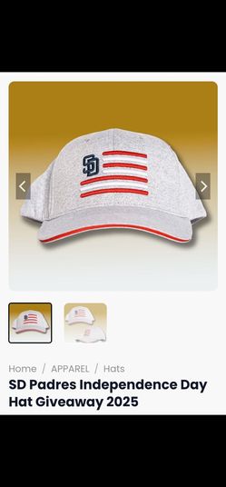 Padres USA Flag hat