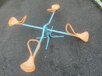4-Seat Kids Teeter Totter Seesaw